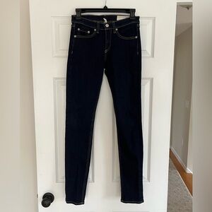 rag & bone women’s high rise skinny jeans - size 26